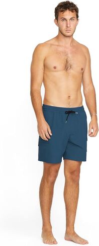 Volcom Men's Truly Liberators 17" Boardshort Swim Trunks in Saudi Arabia