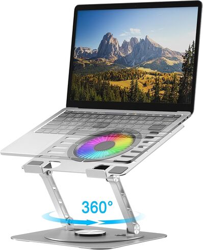 Adjustable Laptop Stand,Laptop Stand for Desk.Compatible with MacBook iPad Dell HP Lenovo ThinkPad Acer ASUS Samsung and More 10-15" Laptops Tablets​ in Kuwait