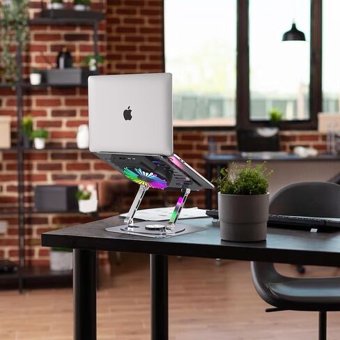 Adjustable Laptop Stand,Laptop Stand for Desk.Compatible with MacBook iPad Dell HP Lenovo ThinkPad Acer ASUS Samsung and More 10-15" Laptops Tablets​ in Kuwait