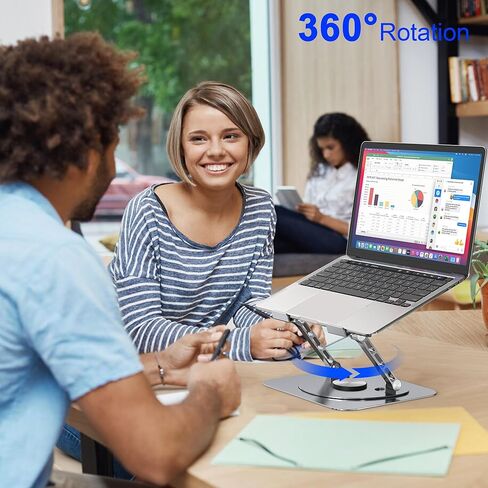 Adjustable Laptop Stand,Laptop Stand for Desk.Compatible with MacBook iPad Dell HP Lenovo ThinkPad Acer ASUS Samsung and More 10-15" Laptops Tablets​ in Kuwait