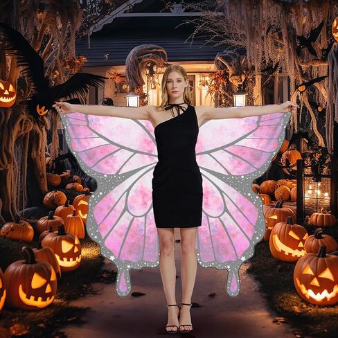 Butterfly Wings Adult Butterfly Costume for Women - Butterfly Cape Costume Perfect for Halloween in Kuwait