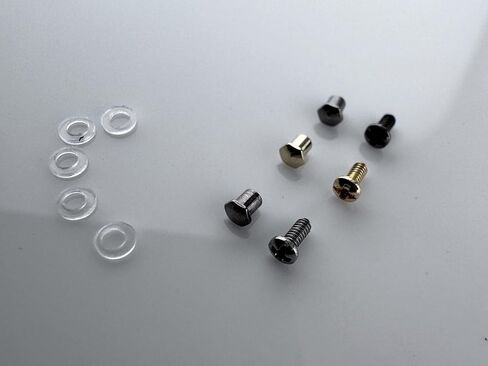 Replacement Screws for Prada Eyeglasses Sunglasses to Mount Lenses (Gunmetal) in Kuwait