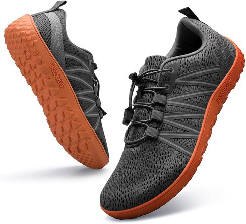 WateLves Barefoot Shoes Mens Womens Minimalist Wide Toe Box Zero Drop Trail Running Shoes Walking Cross Training Hiking in Saudi Arabia