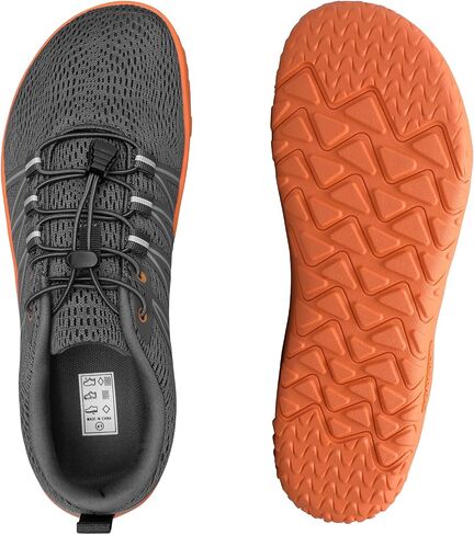 WateLves Barefoot Shoes Mens Womens Minimalist Wide Toe Box Zero Drop Trail Running Shoes Walking Cross Training Hiking in Saudi Arabia