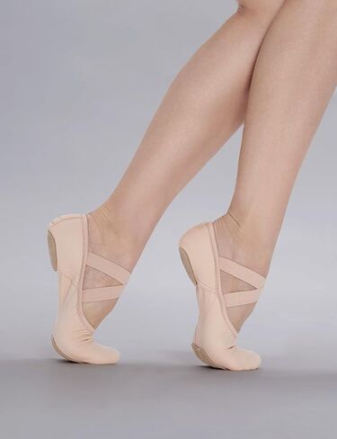 أحذية الباليه للفتيات باليه نعال ناعمة حذاء رقص ناعم لطفل صغير/طفل كبير/نساء in Kuwait