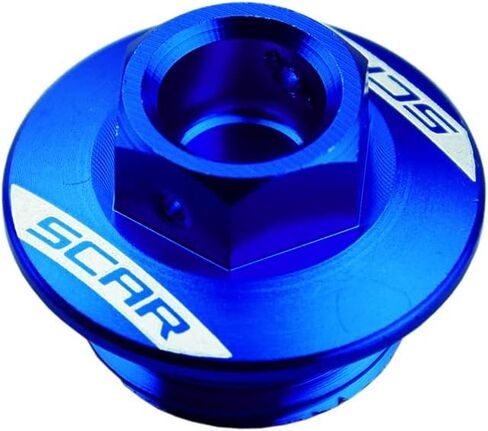 SCAR Oil Filler Plug Cap Compatible with KTM SX SXF EXC EXCF XC XCW XCF XCFW TPI 50 65 85 125 150 200 250 300 350 450 500 HUSQVARNA GASGAS SHERCO - Orange in Saudi Arabia