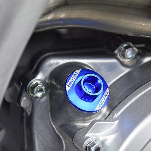 SCAR Oil Filler Plug Cap Compatible with KTM SX SXF EXC EXCF XC XCW XCF XCFW TPI 50 65 85 125 150 200 250 300 350 450 500 HUSQVARNA GASGAS SHERCO - Orange in Saudi Arabia
