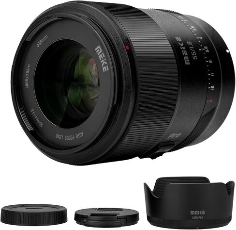 Meike 50mm F1.8 Full Frame STM Auto Focus Prime Lens for Nikon Z Mount Mirrorless Cameras: Z30, Z50, Z5, Z6, Z7, Z6II, Z7II, Z9, Zfc in Saudi Arabia