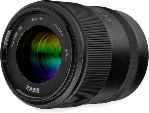 Meike 50mm F1.8 Full Frame STM Auto Focus Prime Lens for Nikon Z Mount Mirrorless Cameras: Z30, Z50, Z5, Z6, Z7, Z6II, Z7II, Z9, Zfc in Saudi Arabia