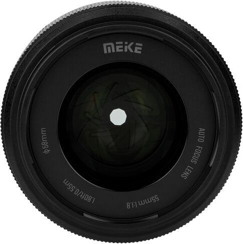 Meike 50mm F1.8 Full Frame STM Auto Focus Prime Lens for Nikon Z Mount Mirrorless Cameras: Z30, Z50, Z5, Z6, Z7, Z6II, Z7II, Z9, Zfc in Saudi Arabia