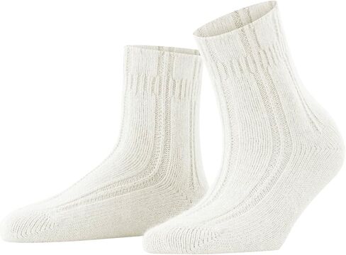 Falke Women's W HP Cosyshoe Slipper Sock Merino Wool Gray Pink White 1 زوج ، 6.5-7.5 in Kuwait