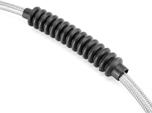 Mofun 65 3/4" Extended Length Motorcycle Clutch Cable Stainless Steel Compatible with Harley Touring Street Glide Electra Glide Road King 1987-2006, 2008-2013, Fit Sportster XL883 1200C, Chrome in Saudi Arabia