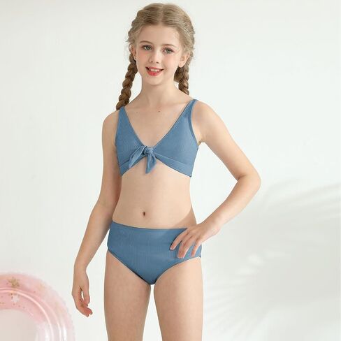 Patgoal Girls Swimsuits Teen Girls Two Bikini مجموعة أطفال in Saudi Arabia