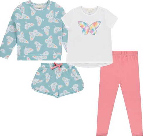 Btween Girls Mix and Match Fashion Essentials - 4pc set in Kuwait