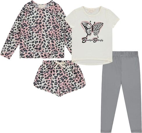 Btween Girls Mix and Match Fashion Essentials - 4pc set in Kuwait