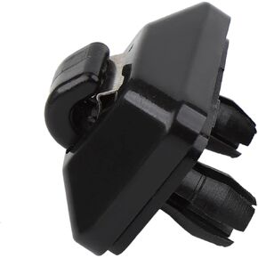 Black Inner Sun Visor Clips 8E0857562A For A1 A3 A4 A5 A7 Q3 Q5 B8 S4 S5 TT Exeo, Black Inner Sun Visor Clips.