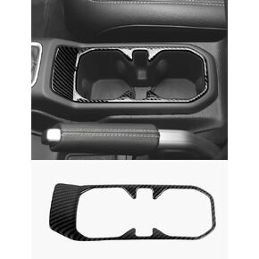 Savadicar Orange Interior Accessories - Cup Holder Trim Cover for 2018-Present Jeep Wrangler JL JLU 4XE & Gladiator JT - Solid Color Interior Decor Upgrade Option, 1-Piece in Kuwait