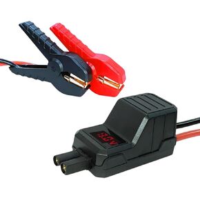 Megawise Smart Jump Starter Clamps ، Automotive Booster Clamp Cables Clamps Clamps مع شاشة LCD ذكية لبداية سيارات 12V والعديد من العلامات التجارية الأخرى