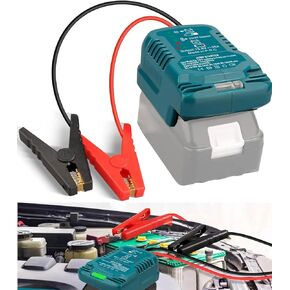 محول كابلات الطائر لبداية سيارة Makita18V للبطارية ، بطارية ستارتر للسيارة المحمولة 12 فولت ، محول كابل معزز السيارات ، ما يصل إلى 3.5 لتر غاز أو 6.5 لتر محركات ديزل (بطارية غير متضمنة)