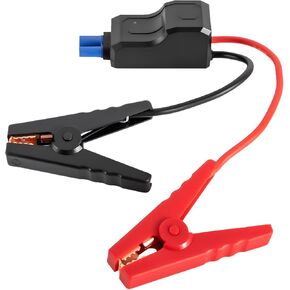 EC-5 Replacement Car Portable Battery Jump Starter Smart Cable, Protective Car Emergency Jumper Cables for 12V Car Jump Starter, Conductive EC5 Connector Replacement Alligator Clip