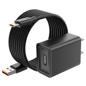 Charger for NOCO Boost X GBX155 GBX75 GBX55 GBX45 Sport Battery Jump Starter Power Supply Cord, for NOCO Boost Lithium Jump Starter Charging Cable (Type USB-C, 5 Ft)