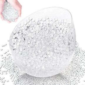 فيرامز 140،000pcs حبات هلام جل ومياه صافية ، حبات مائية للمزهريات ، مزهرية حشو ، كرات هلام الهلام ، زخارف المزهرية للآلئ العائمة ، الزفاف المركزية ، شموع عائمة ، زخرفة عيد الميلاد
