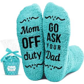 HAPPYPOP Mothers Day Gifts for Mom - Birthday Gifts for Mom, Best Gifts for Elderly Mom, Best Presents for Mom, Funny Mom Socks, Mothers Day Socks