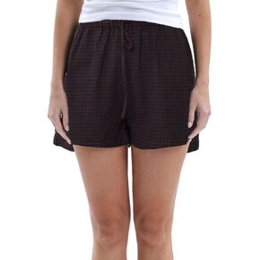 Amazhiyu Women's Cotton Gauze Pajama Shorts Comfy Lounge Bottom with Pockets