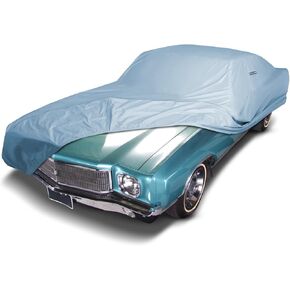 غطاء سيارة ICArcover Premium for 1970-1972 Chevy Monte Carlo Huchice Duty Careing All-Weather Automobiles Custom Fit Indoor Outdoor UV Controme Conference with Straps and Bage
