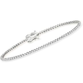 Ross-Simons 14kt Gold Diamond Tennis Bracelets H-I Color I2 Clarity