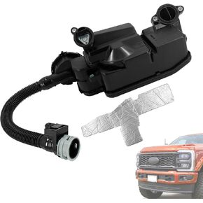 DC3Z6A785C Engine Oil Separator Assembly Fits For 2011-2016 Ford F250 F350 F450 F550 Super Duty 6.7L V8 Powerstroke Diesel PCV CCV Vent Valve Engine Crankcase, Replace# FC3Z-6A785-C DC3Z-6A785-A