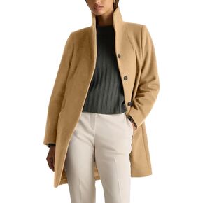 IDEALSANXUN Wool Coats for Women Fall Winter Peacoat Trench Coat Blazer Jackets