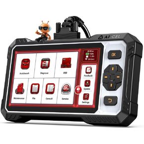 ANCEL OBD2 Scanner FX6100 Bidirectional Scan Tool, All Systems Car Scanner Diagnostic Tool with Active Test, 15+ Reset Services, Oil Light/EPB/BMS/ABS Bleeding/SAS Reset, CAN-FD FCA Support, AutoVIN