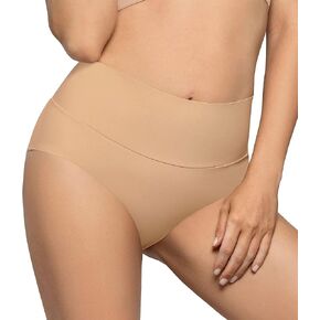 Leonisa High-Tech High-Waisted Classic Sculpting Panty Ladies Underwear Panties with Tummy Control