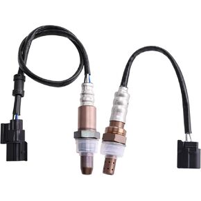 2Pcs Upstream and Downstream Oxygen O2 Sensor for 2008-2012 Accord L4-2.4,2009-2013 TSX L4-2.4L.OE#25024833 25054110