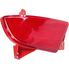 labwork Rear Bumper Reflector Replacement for Honda Pilot 2019-2022 Red Lens Left Driver Side 33555-TG7-A01 HO1184122