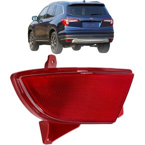 WFLNHB Side Driver Side Bumper Lights Lights Stop Lamps استبدال Honda Pilot 2019-2022 Left 33555-TG7-A01 HO1184122