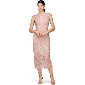 JS Collections Women's Elexis Soutache Tea Dress