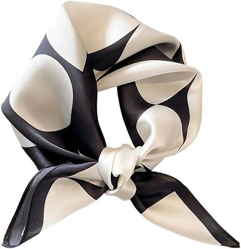 Mulberry Silk Scarfs Neck Scarf 21" Small Square Scarfs hair scarf bandana Neckerchief Headscarf for Women in Kuwait