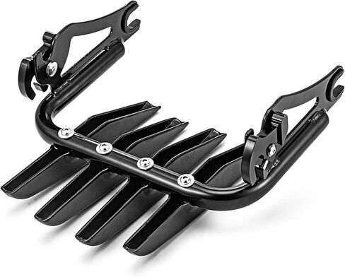 Dasen Stealth Luggage Rack Detachable Compatible with Harley Touring Road King Electra Glide Road Glide Street Glide 2009-2024 Chrome in Saudi Arabia