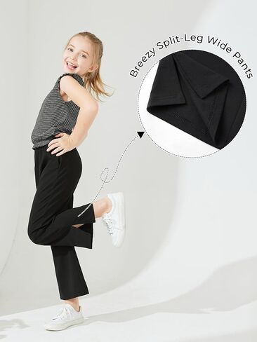 2 Piece Girls Outfits Tie Knot Tops Wide Leg Pants Sets Cap Sleeve Clothes Kids 2025 Summer Cute Suit in Saudi Arabia