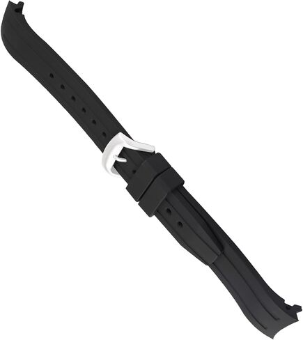 Rubber 23mm Watch Bands Compatible Fit for Citizen Eco-Drive E168 B740 B741-S066450 BJ2110 BJ2111 BJ2115 BJ2117 BJ2118 BJ2119 BN0085 BN0088 Replacement Silicone Watch Strap Wirstband Bracelet with Deployment Buckle For Men and Women in Kuwait
