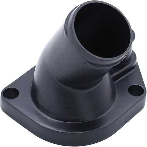 SBF Black Water Neck 45 Degree Chrome Thermostat Housing With O-ring And Bolts Fits For F-ord 260 289 302 347 351W in Kuwait