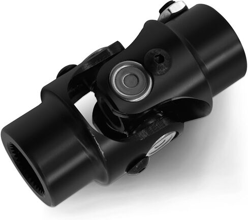 13/16 "-36 spline x 3/4" DD Black Steering Universal Coint Single U Coint Single ، الطول الإجمالي: 83 مم (3-1/4 ") in Kuwait