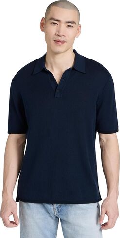 Rag & Bone Men's Harvey Knit Polo in Saudi Arabia