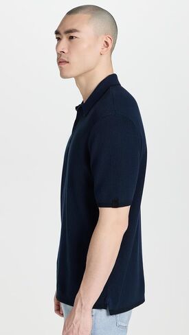 Rag & Bone Men's Harvey Knit Polo in Saudi Arabia
