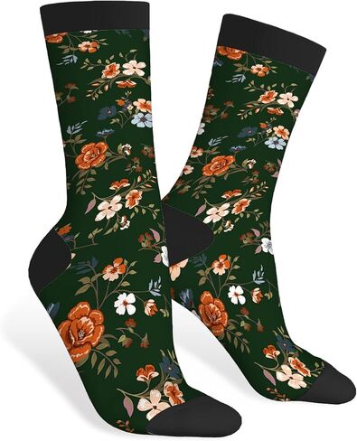 AOYEGO Farm Animals Funny Socks Cute Animals Horse Cow Novelty Casual Crew Socks Contrast Color Design for Women Men Gift in Saudi Arabia