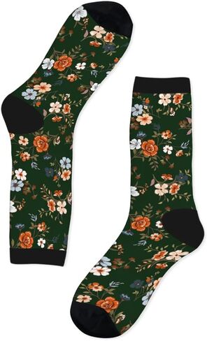 AOYEGO Farm Animals Funny Socks Cute Animals Horse Cow Novelty Casual Crew Socks Contrast Color Design for Women Men Gift in Saudi Arabia