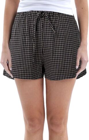 Amazhiyu Women's Cotton Gauze Pajama Shorts Comfy Lounge Bottom with Pockets in Saudi Arabia