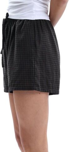 Amazhiyu Women's Cotton Gauze Pajama Shorts Comfy Lounge Bottom with Pockets in Saudi Arabia